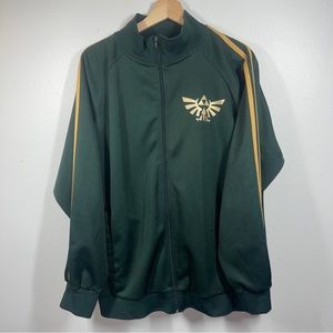 Nintendo Zelda mens track jacket size medium
